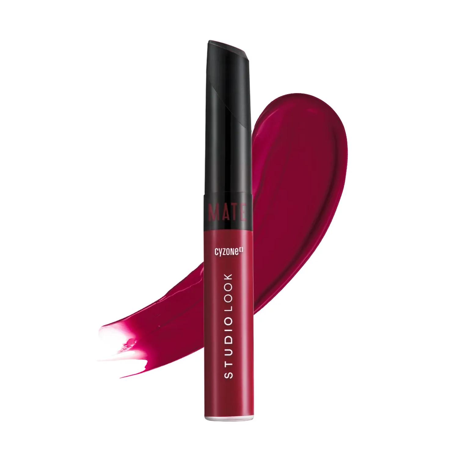 LABIAL LIQUIDO MATE SANGRIA STUDIO LOOK - 1