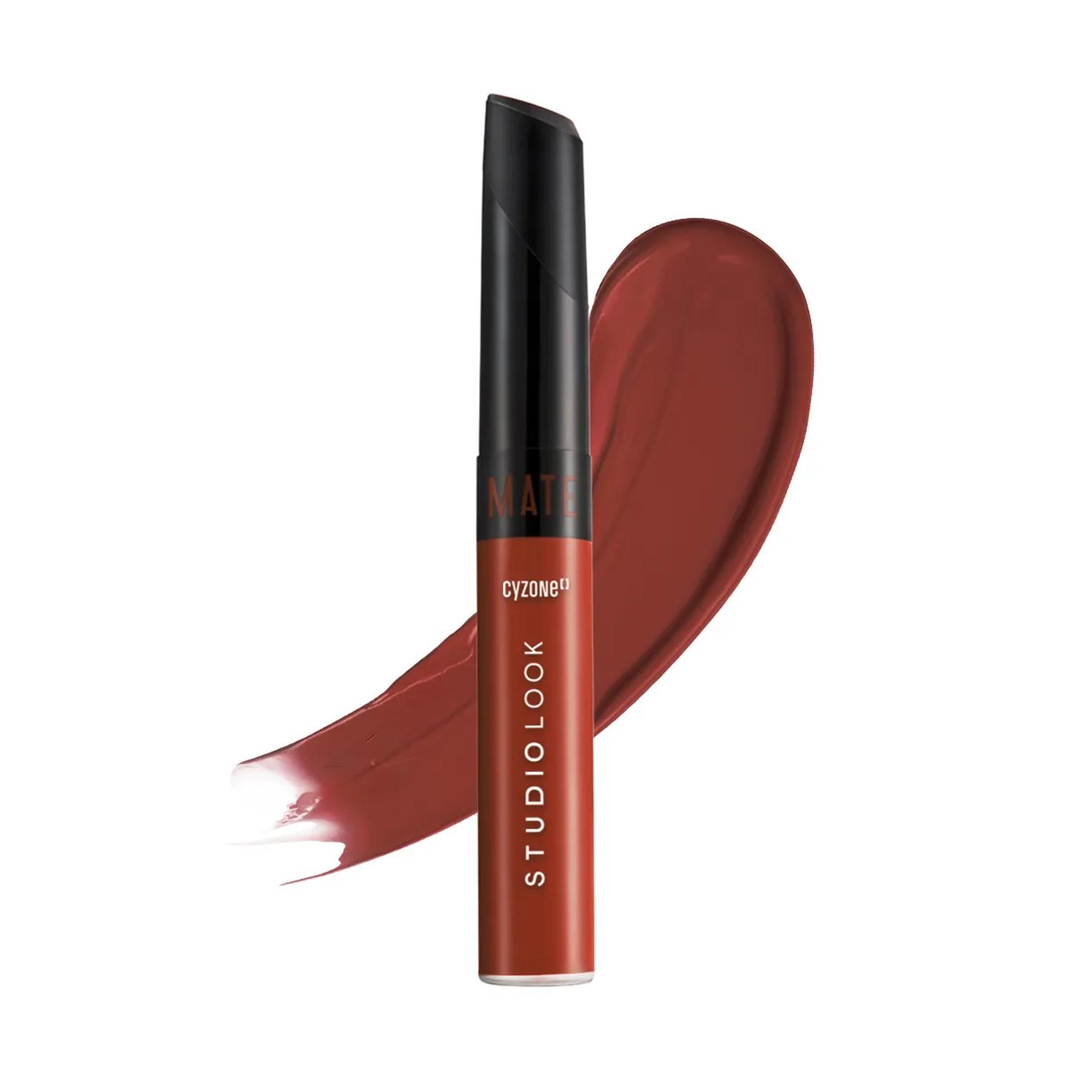 LABIAL LIQUIDO MATE REDWOOD STUDIO LOOK - 1