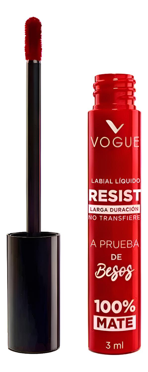 LABIAL LIQUIDO MATE PODEROSA RESIST VOGUE - 1