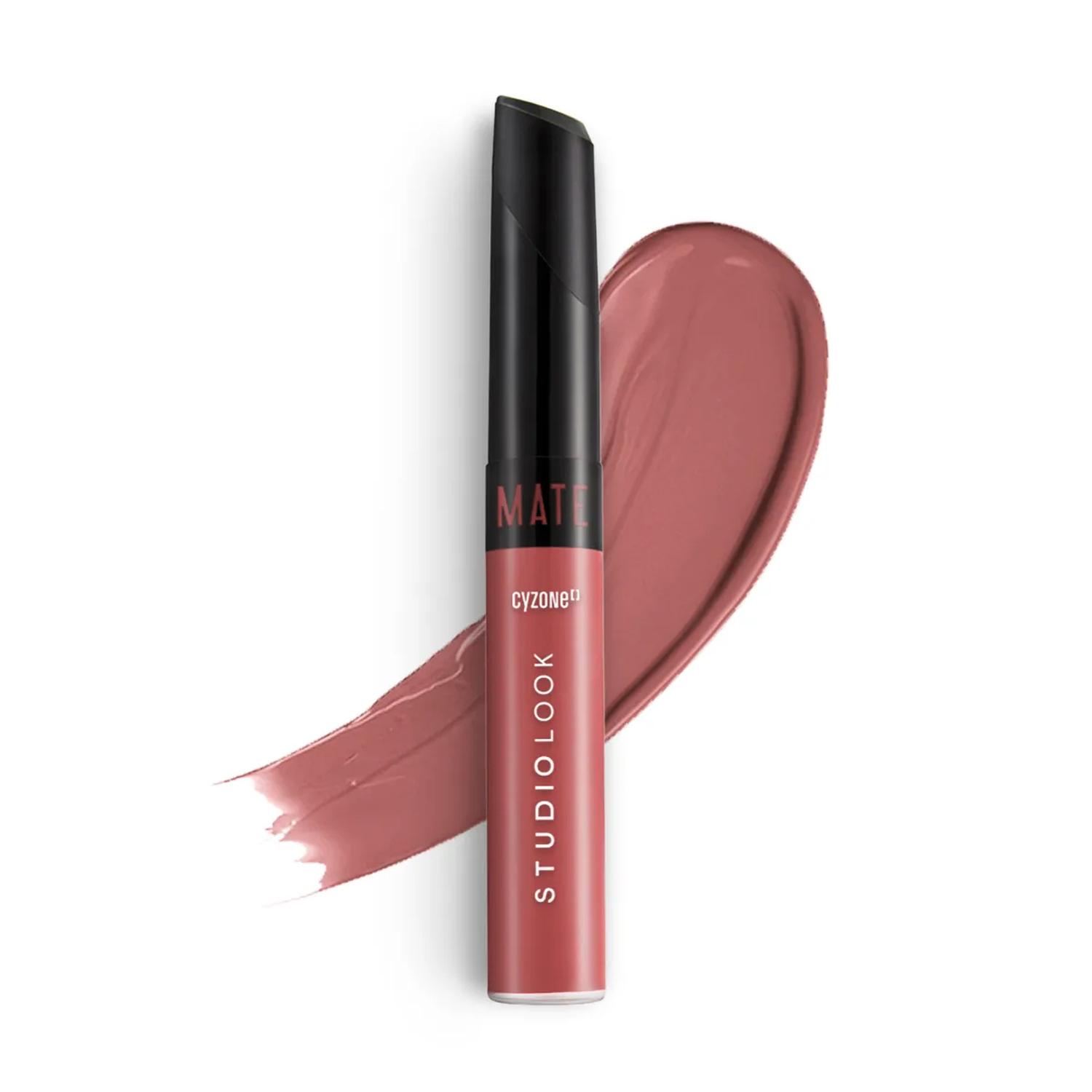 LABIAL LIQUIDO MATE ROSE NUDE STUDIO LOOK - 1