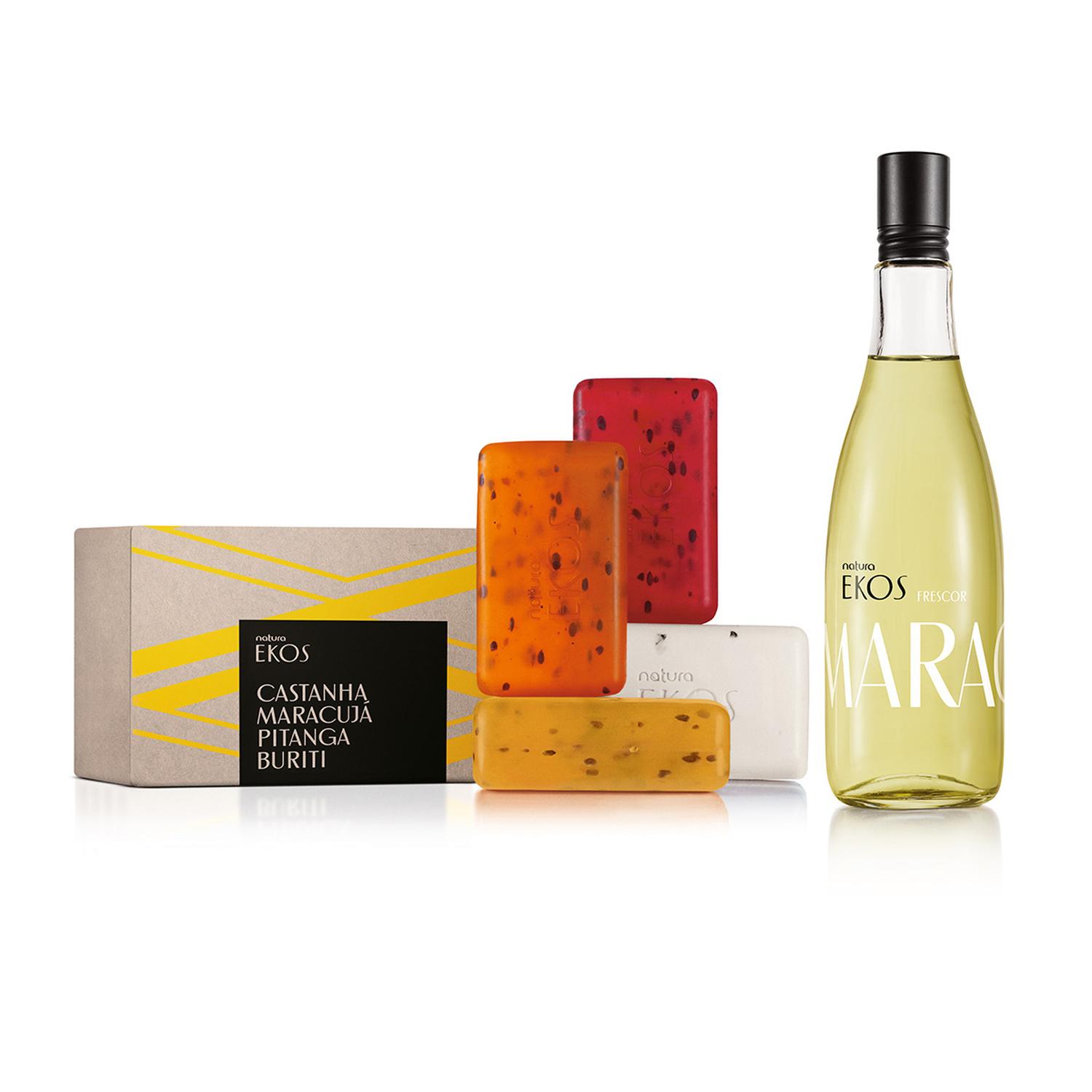 EKOS MARACUYÁ FRESCOR 75ML CON CAJA JABONES EKOS REFRESCANTES - 1