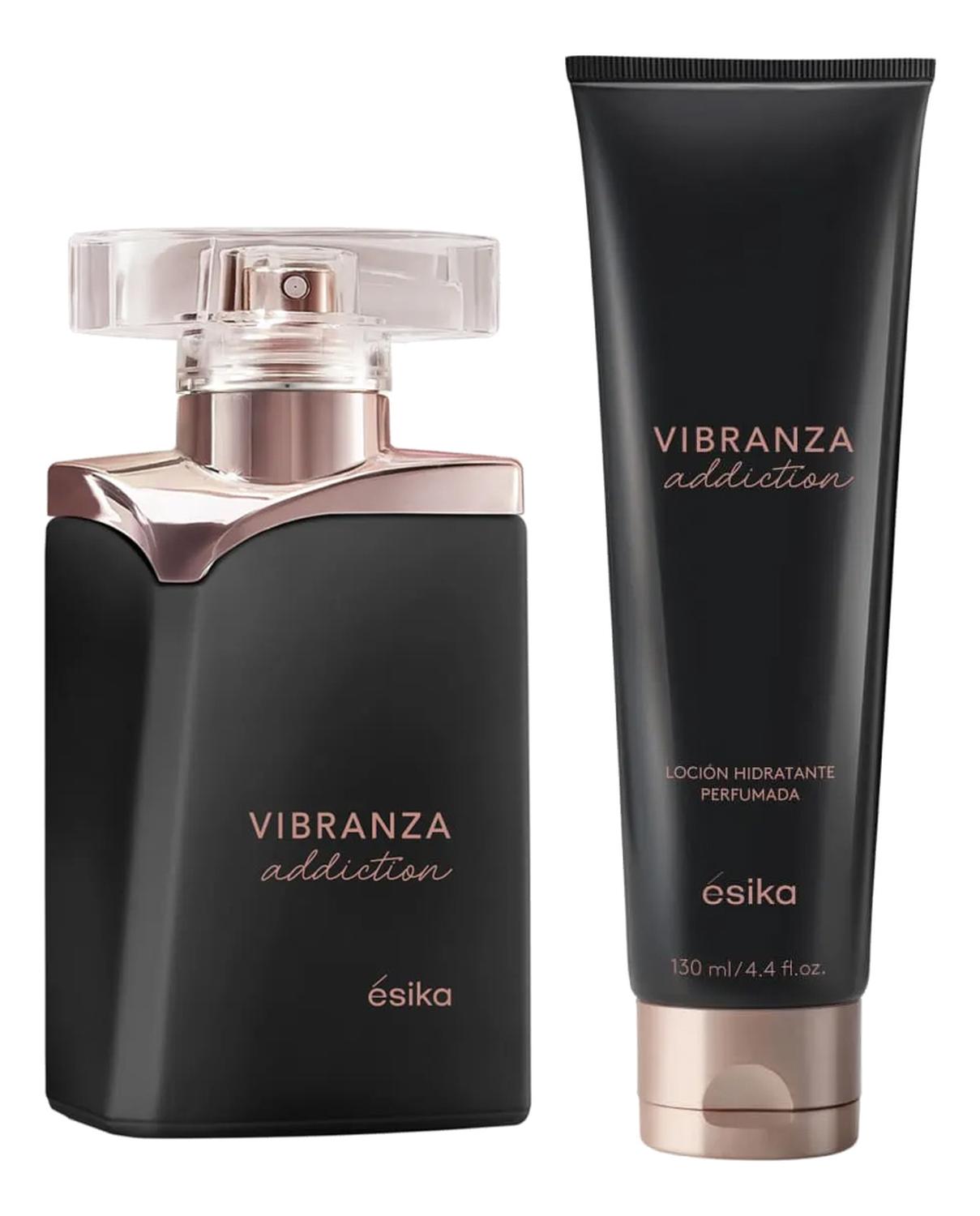 VIBRANZA ADDICTION PERFUME DE MUJER CON LOCION PERFUMADA - 1