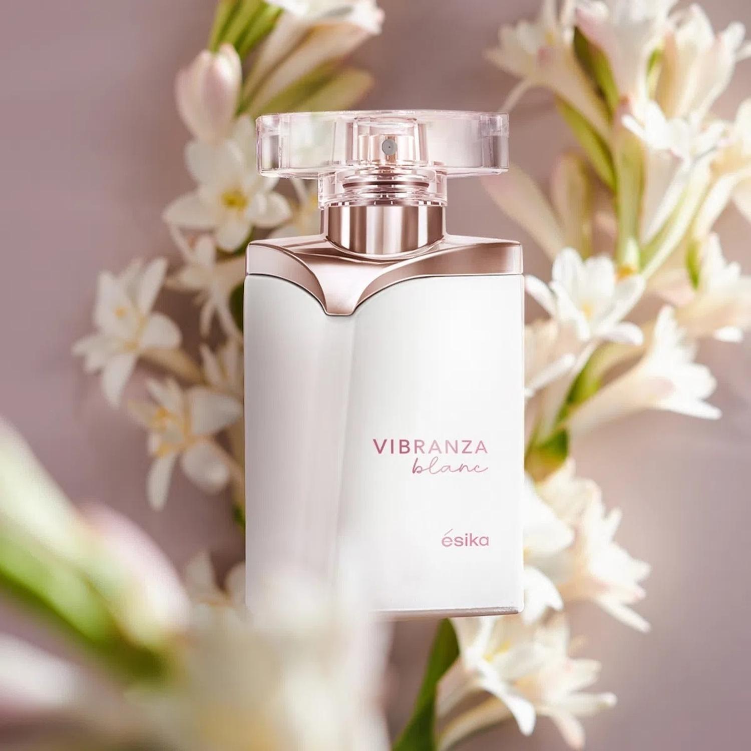 VIBRANZA BLANC ÉSIKA PERFUME DE MUJER AROMA FLORAL - 2