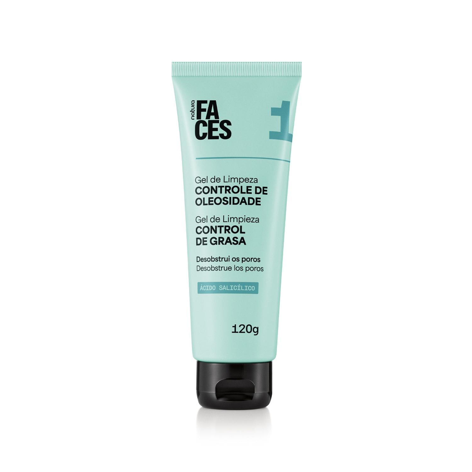 GEL DE LIMPIEZA PARA CONTROL DE OLEOSIDAD FACES - 1