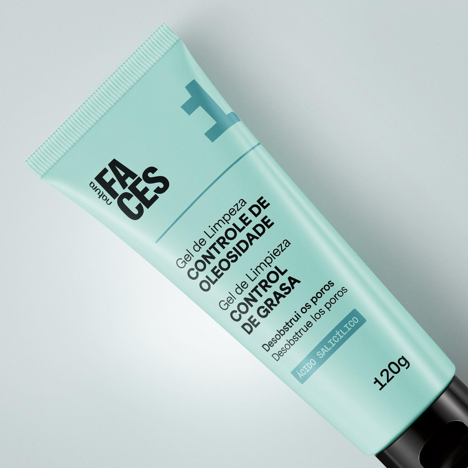 GEL DE LIMPIEZA PARA CONTROL DE OLEOSIDAD FACES - 2