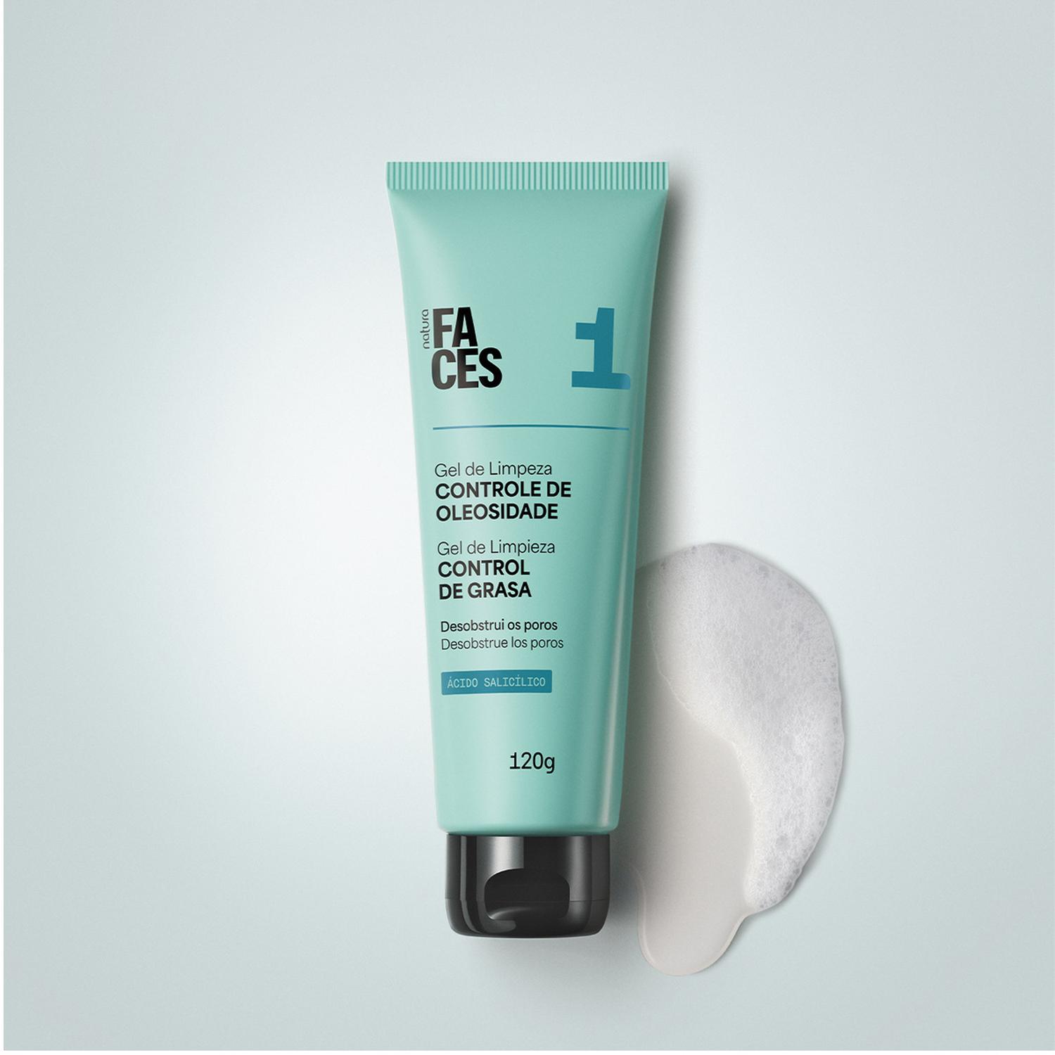 GEL DE LIMPIEZA PARA CONTROL DE OLEOSIDAD FACES - 3