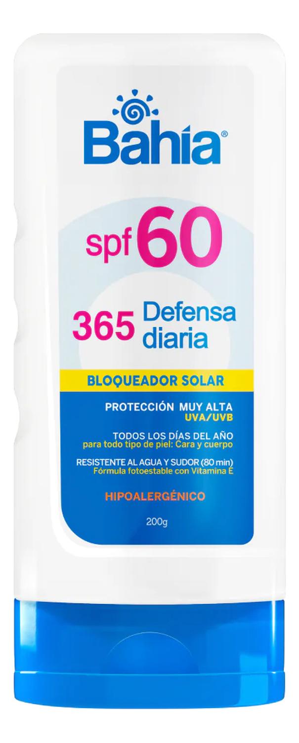 BLOQUEADOR BAHÍA 365 DEFENSA DIARIA SPF60 200 G. - 1