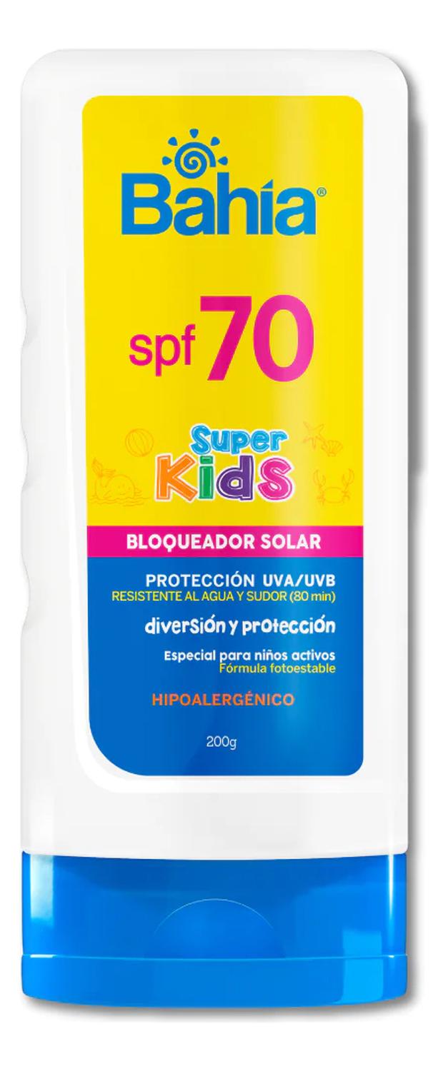 BLOQUEADOR BAHÍA SUPER KIDS SPF 70+ 220 GR - 1