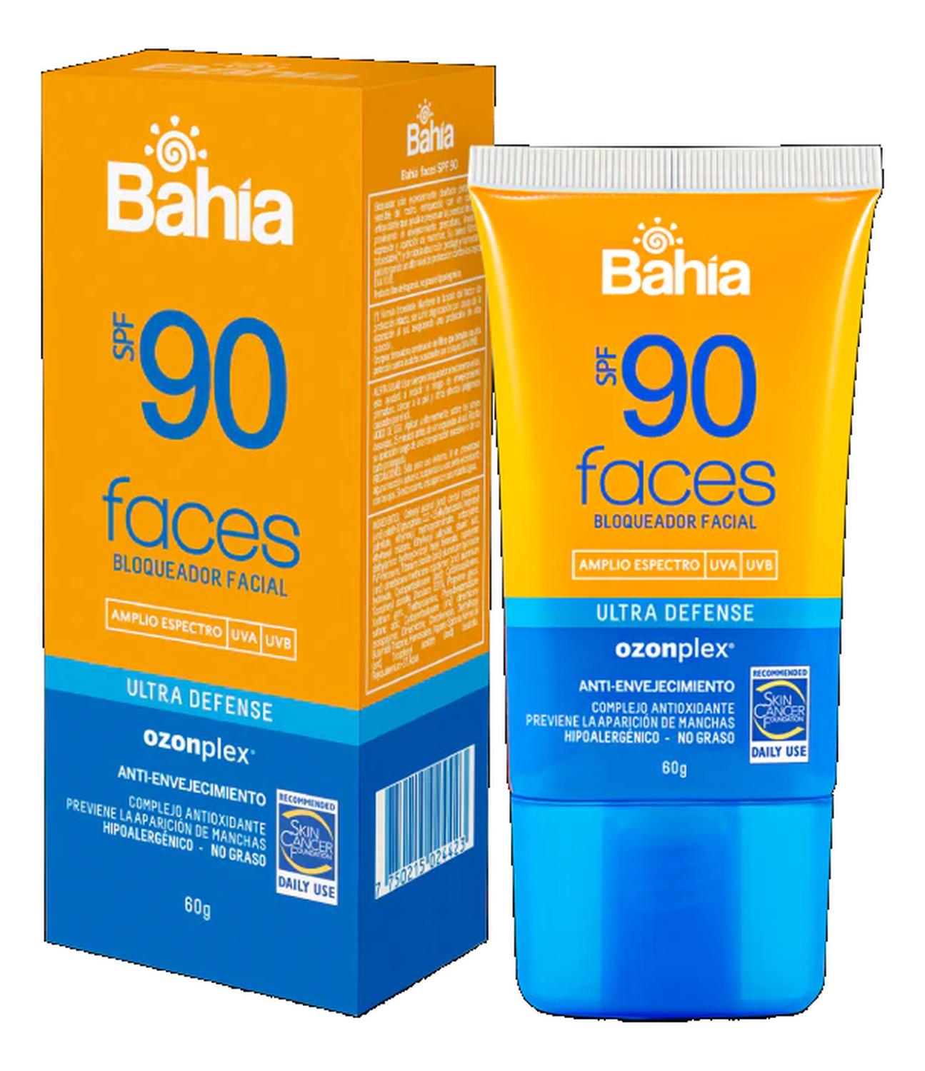 BLOQUEADOR BAHÍA FACES SPF90 60 G. - 1