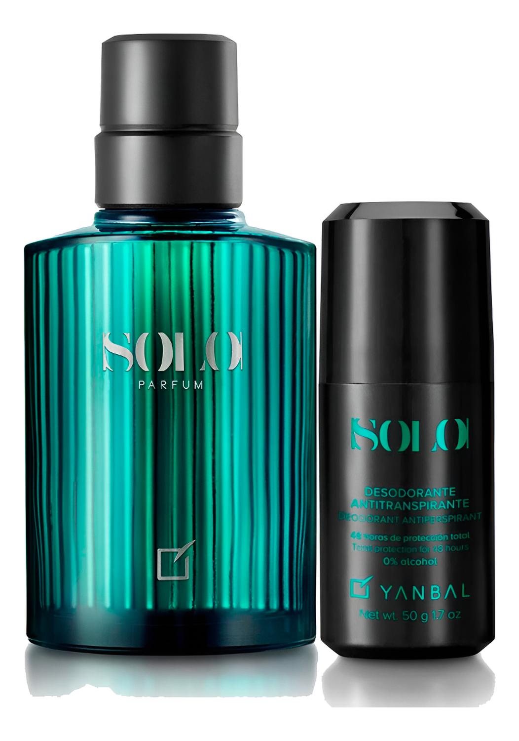 SOLO PERFUME DE HOMBRE CON DEO ROLL ON YANBAL - 1