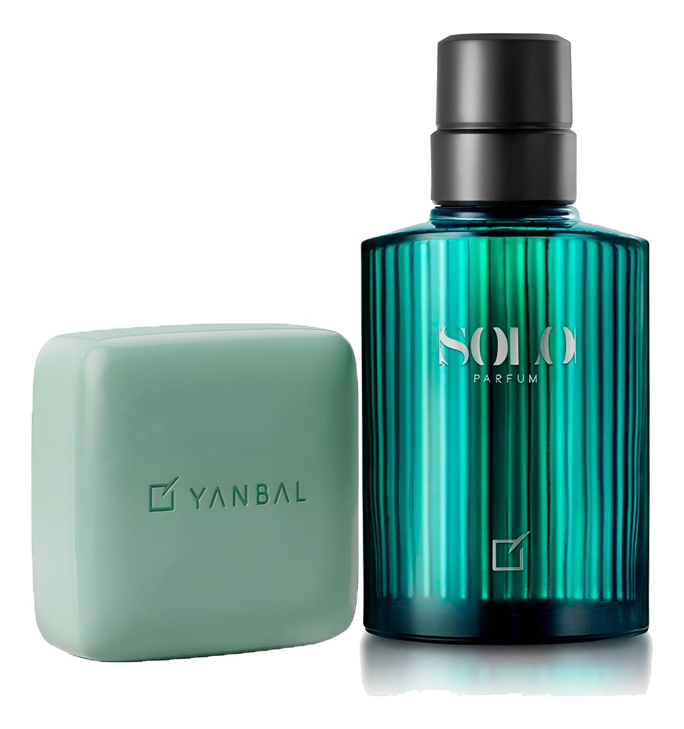 SOLO PERFUME DE HOMBRE CON JABON EN BARRA YANBAL - 1