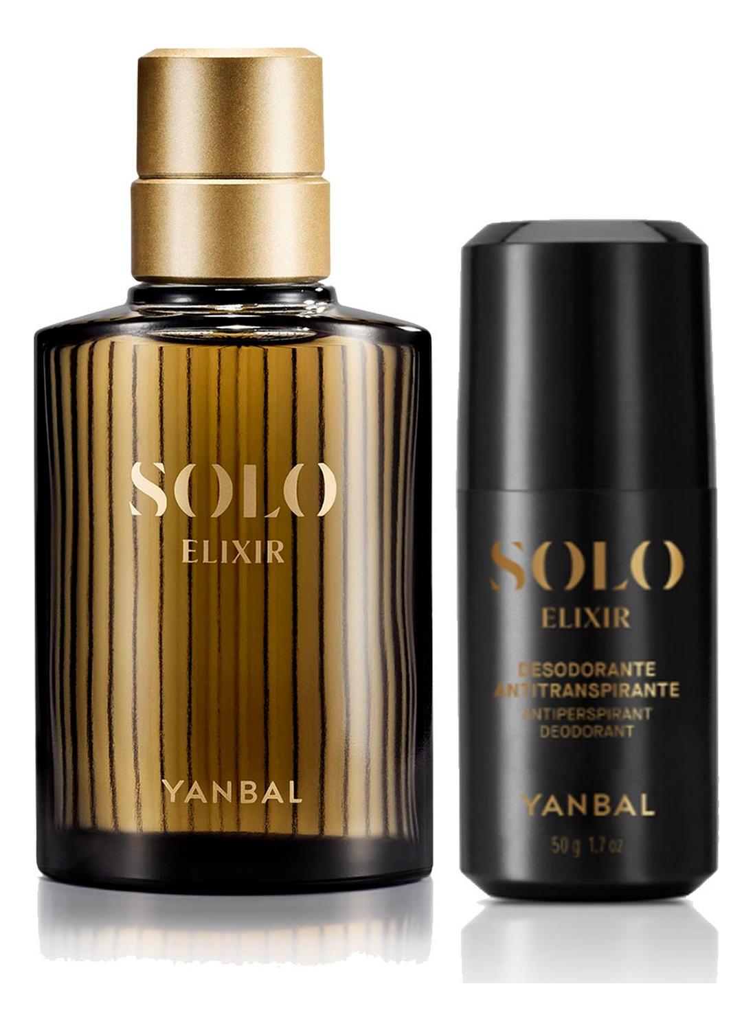 YANBAL SOLO ELIXIR PERFUME DE HOMBRE CON DEO - 1