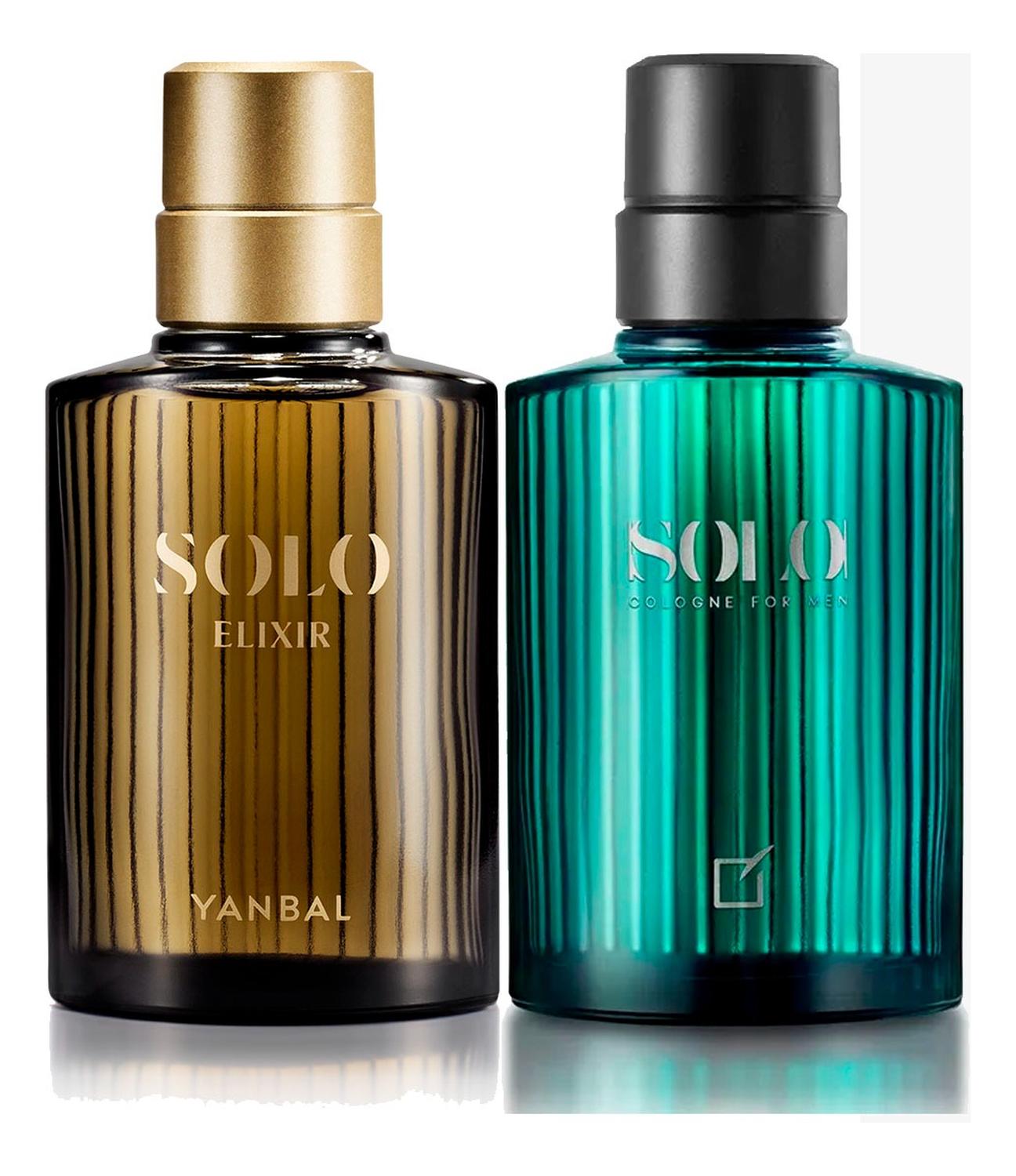 YANBAL SOLO ELIXIR CON SOLO KIT X2 PERFUME HOMBRE - 1