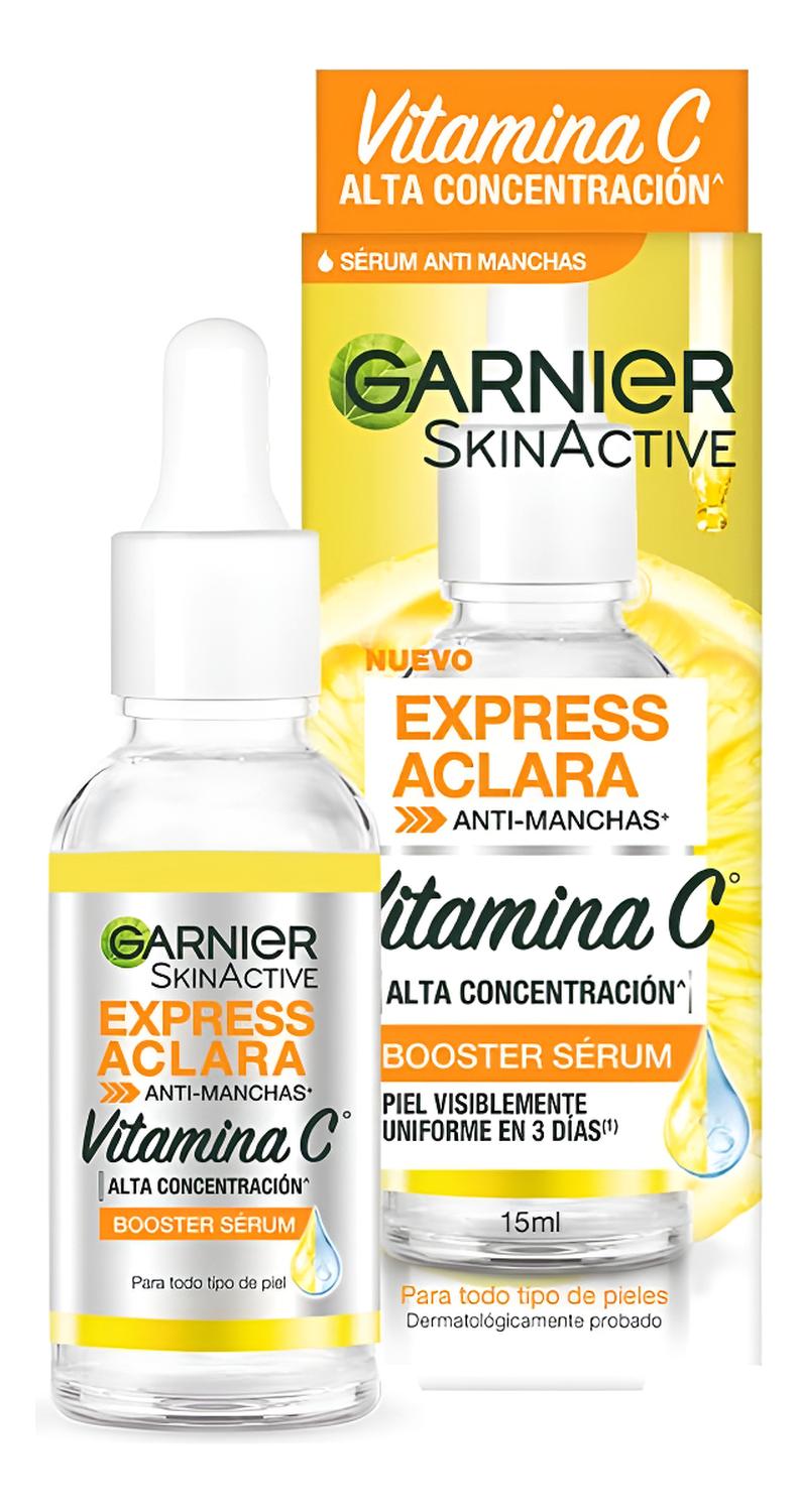 BOOSTER SÉRUM ANTI MANCHAS GARNIER SKIN ACTIVE EXPRESS ACLARA 15ML - 1