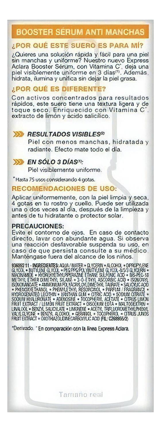 SÉRUM SKIN ACTIVE EXPRESS ACLARA ANTI-MANCHAS VITAMINA C - 2