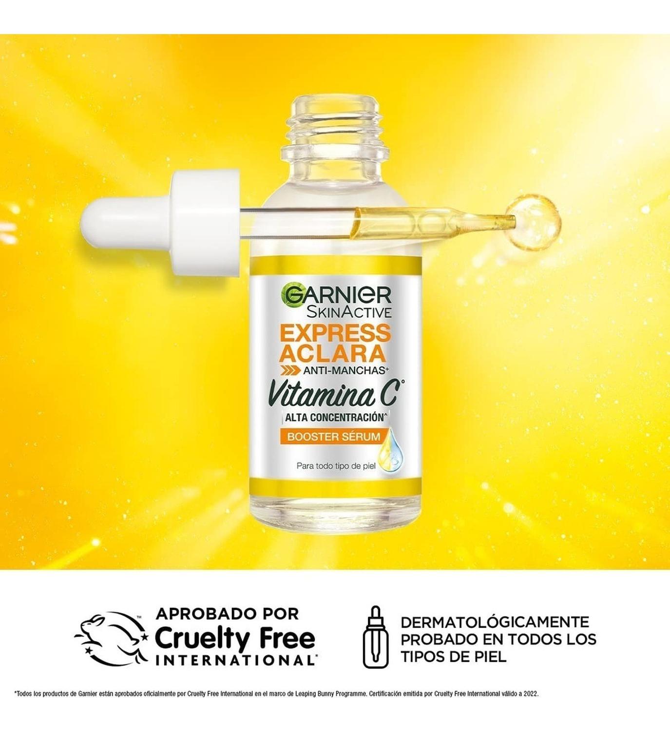 SÉRUM SKIN ACTIVE EXPRESS ACLARA ANTI-MANCHAS VITAMINA C - 5
