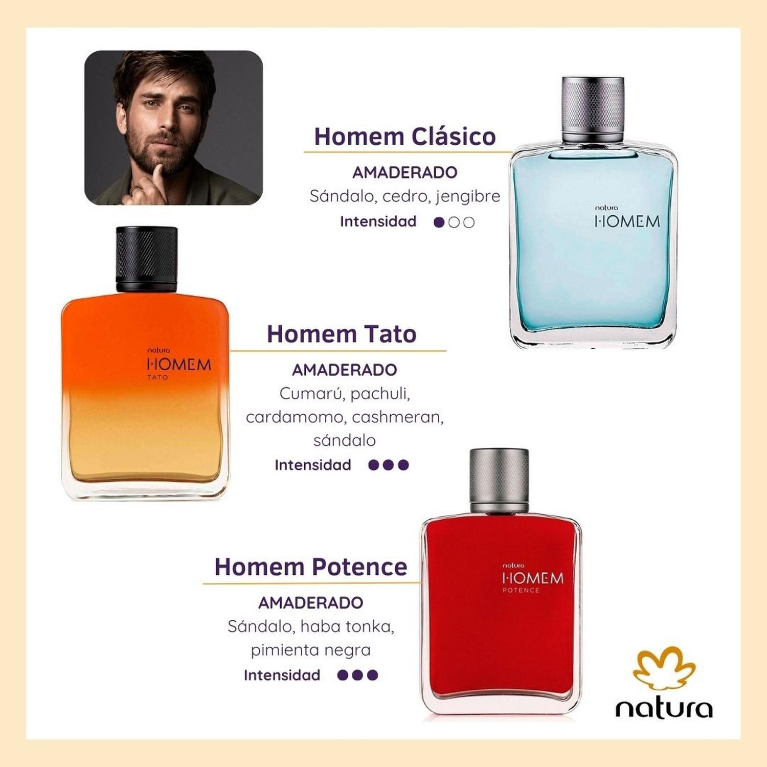 NATURA HOMEM TATO DEO PARFUM 100 ML PARA HOMBRE - 2