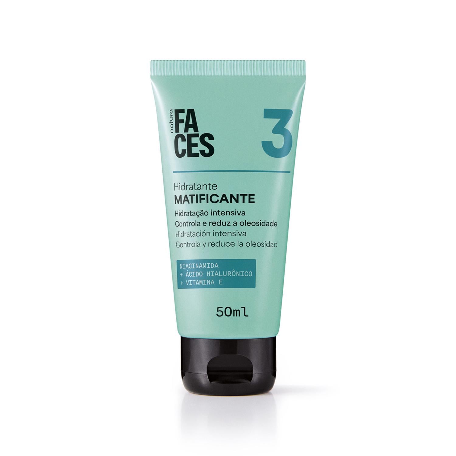 HIDRATANTE FACIAL MATIFICANTE FACES - 1