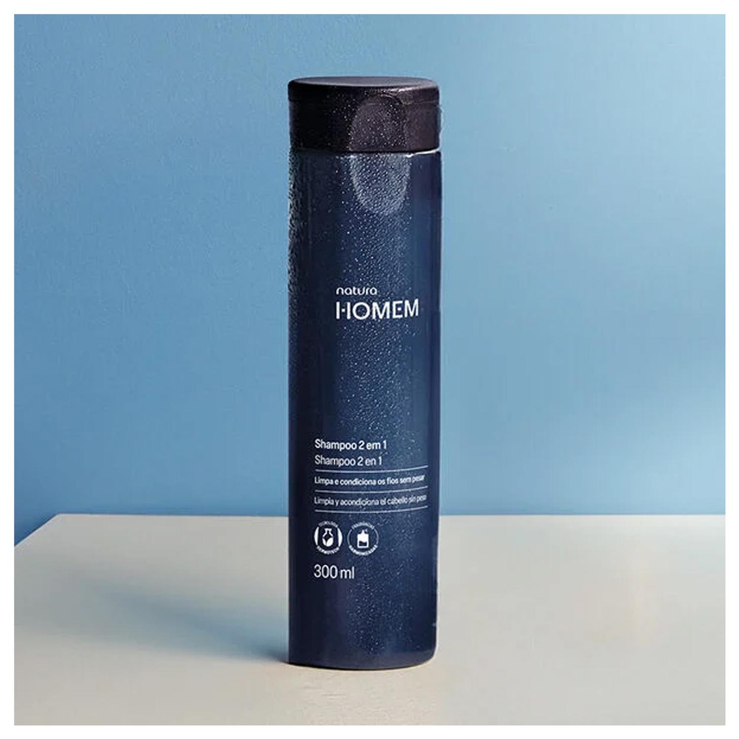 SHAMPOO HOMEM 2 EN 1 MASCULINO - 3