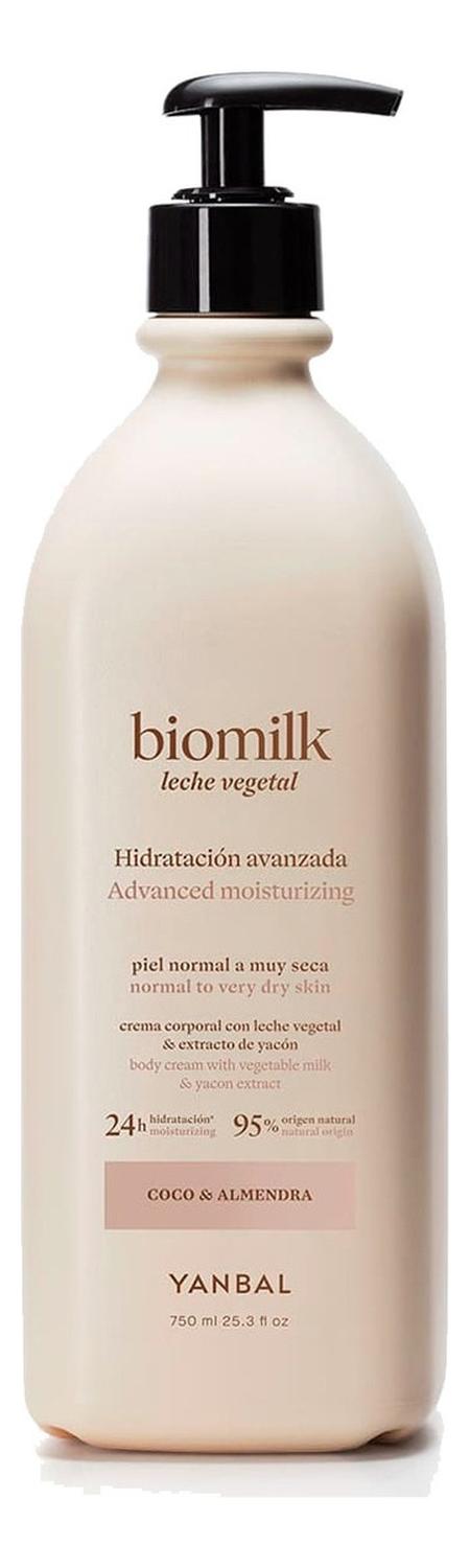 YANBAL CREMA CORPORAL BIOMILK LECHE VEGETAL COCO Y ALMENDRA COCO ALMENDRA - 1