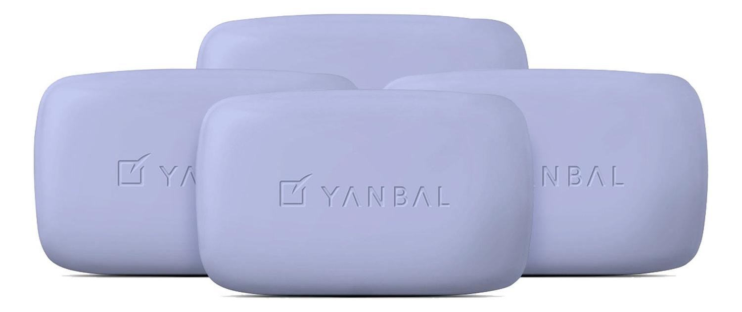 YANBAL JABÓN EN BARRA X4 UNIDADES BIOMILK MORA ARÁNDANO - 1