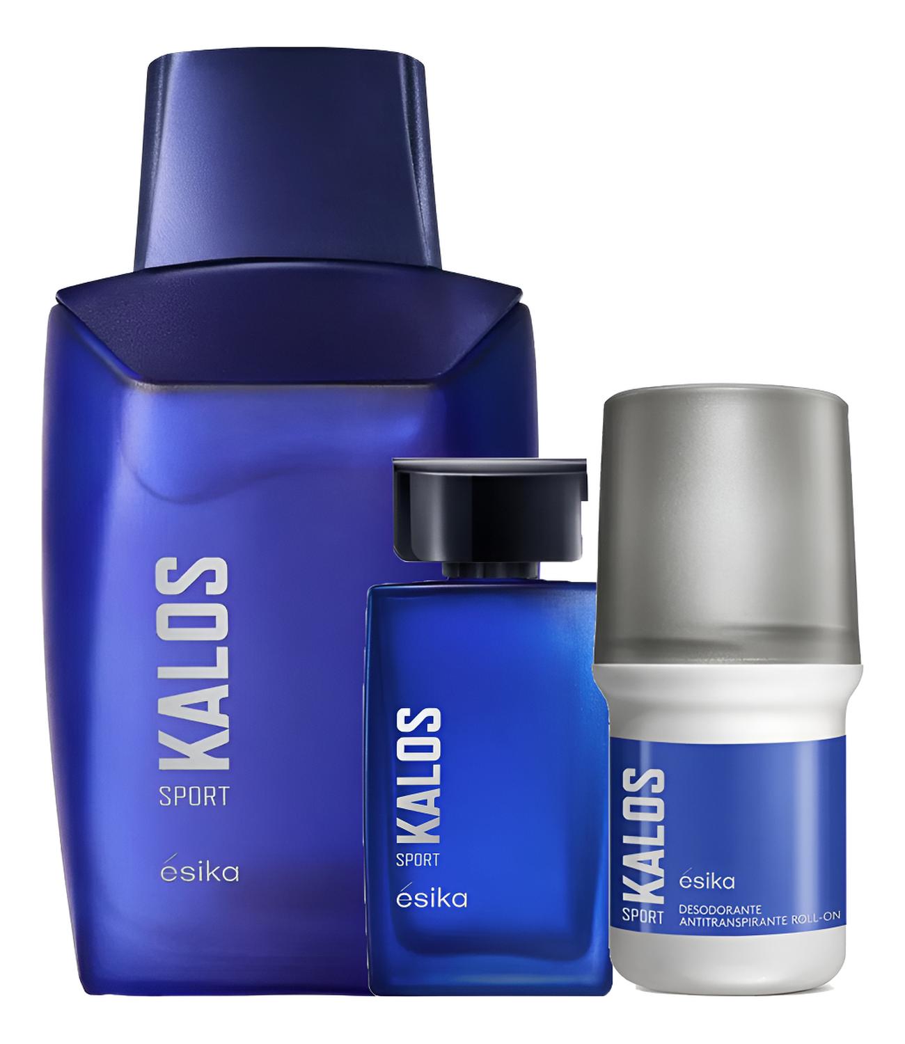 KALOS SPORT FRAGANCIA DE HOMBRE CON MINI Y DEO ROLL ON - 1