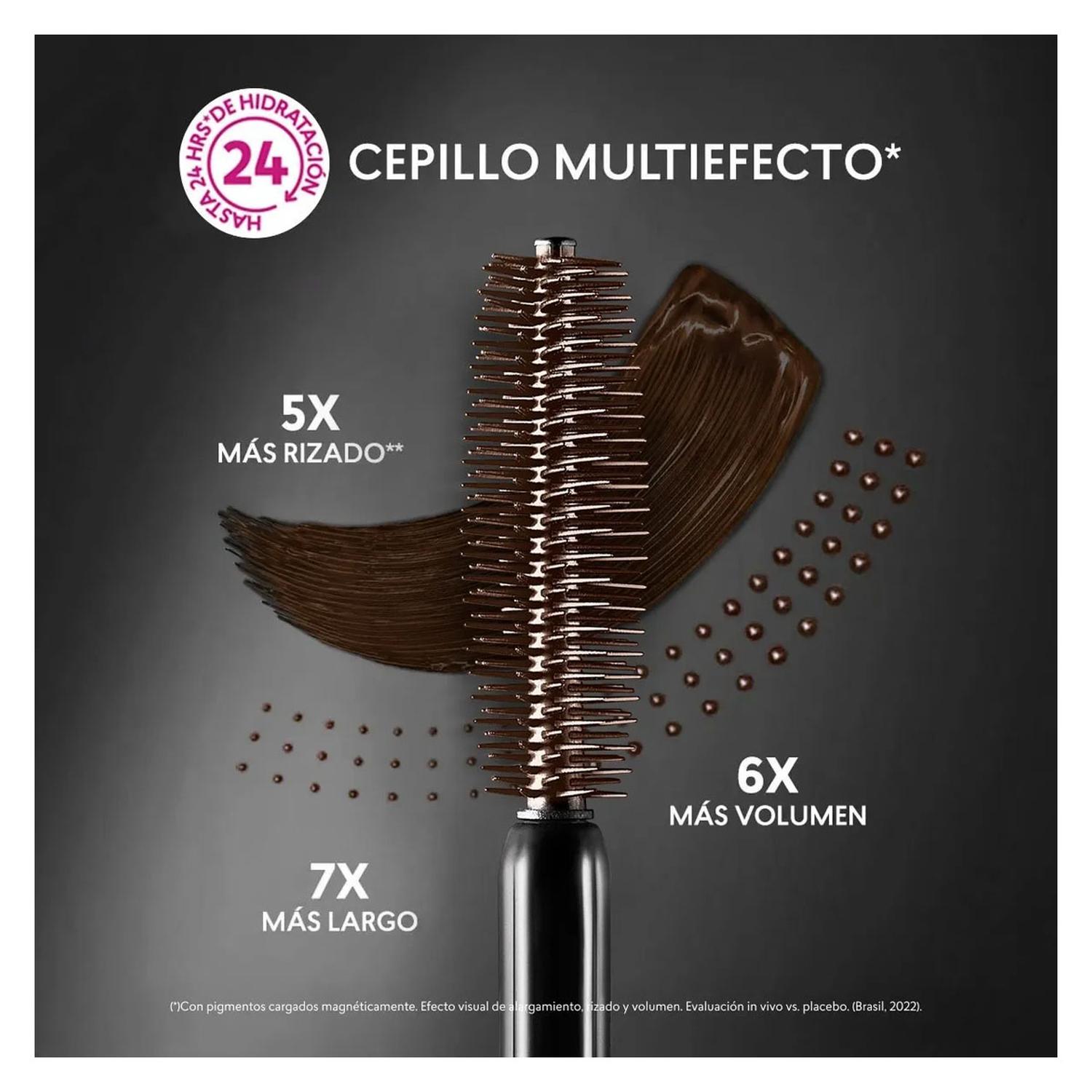 MÁSCARA DE PESTAÑAS MAGNETIC LASH MOCCA STUDIO LOOK - 2
