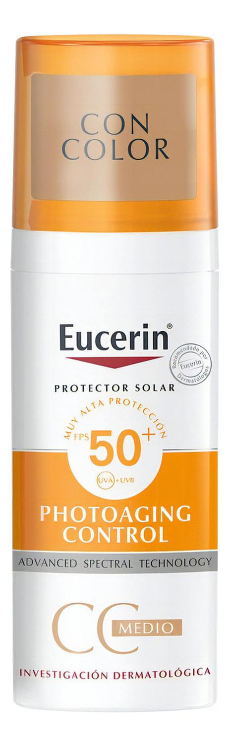 EUCERIN PROTECTOR SOLAR FACIAL PHOTOAGING FPS50 MEDIO 50ML - 1