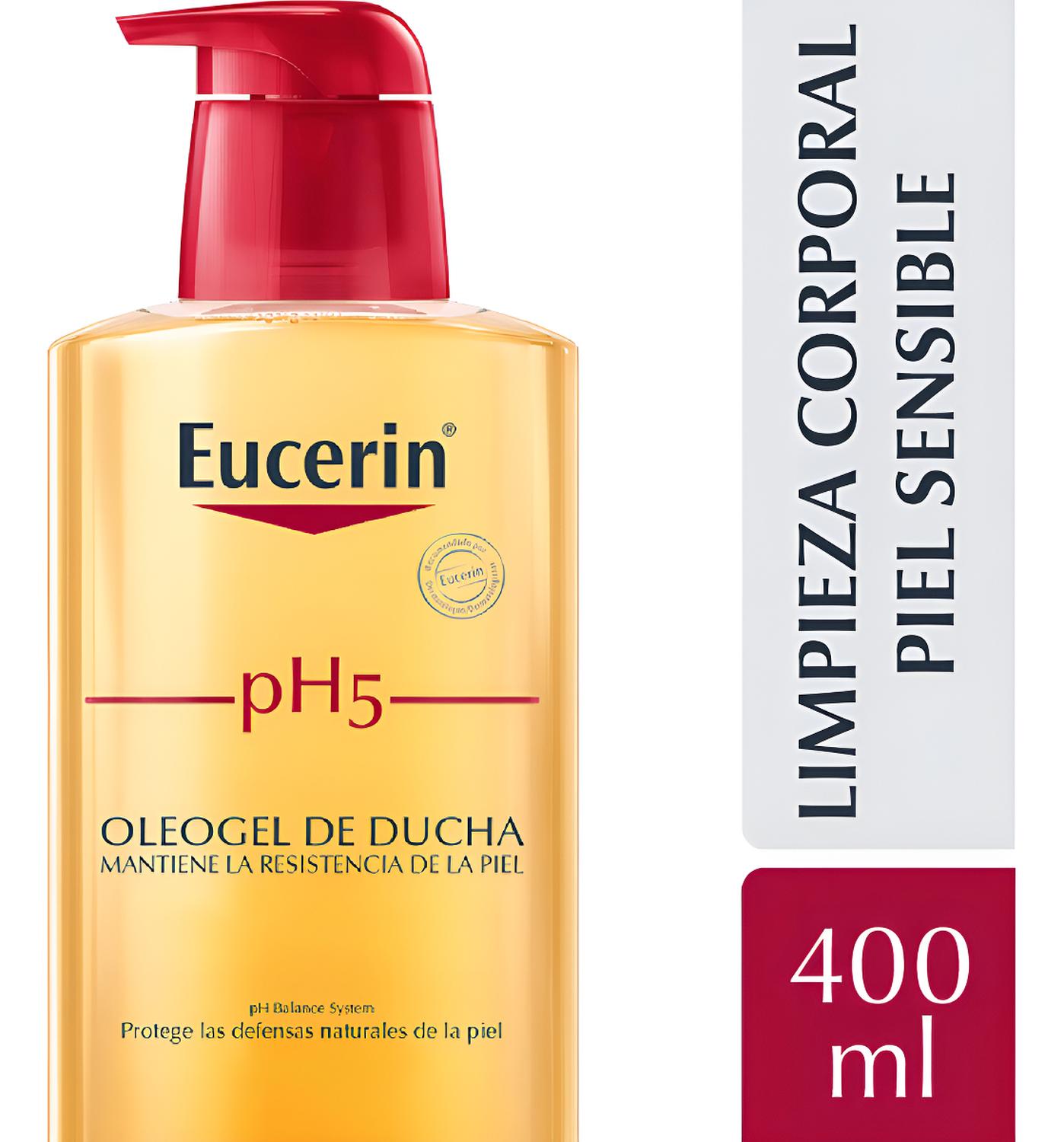 ACEITE DE DUCHA PH5 PIEL SECA Y DELICADA 400ML EUCERIN - 1