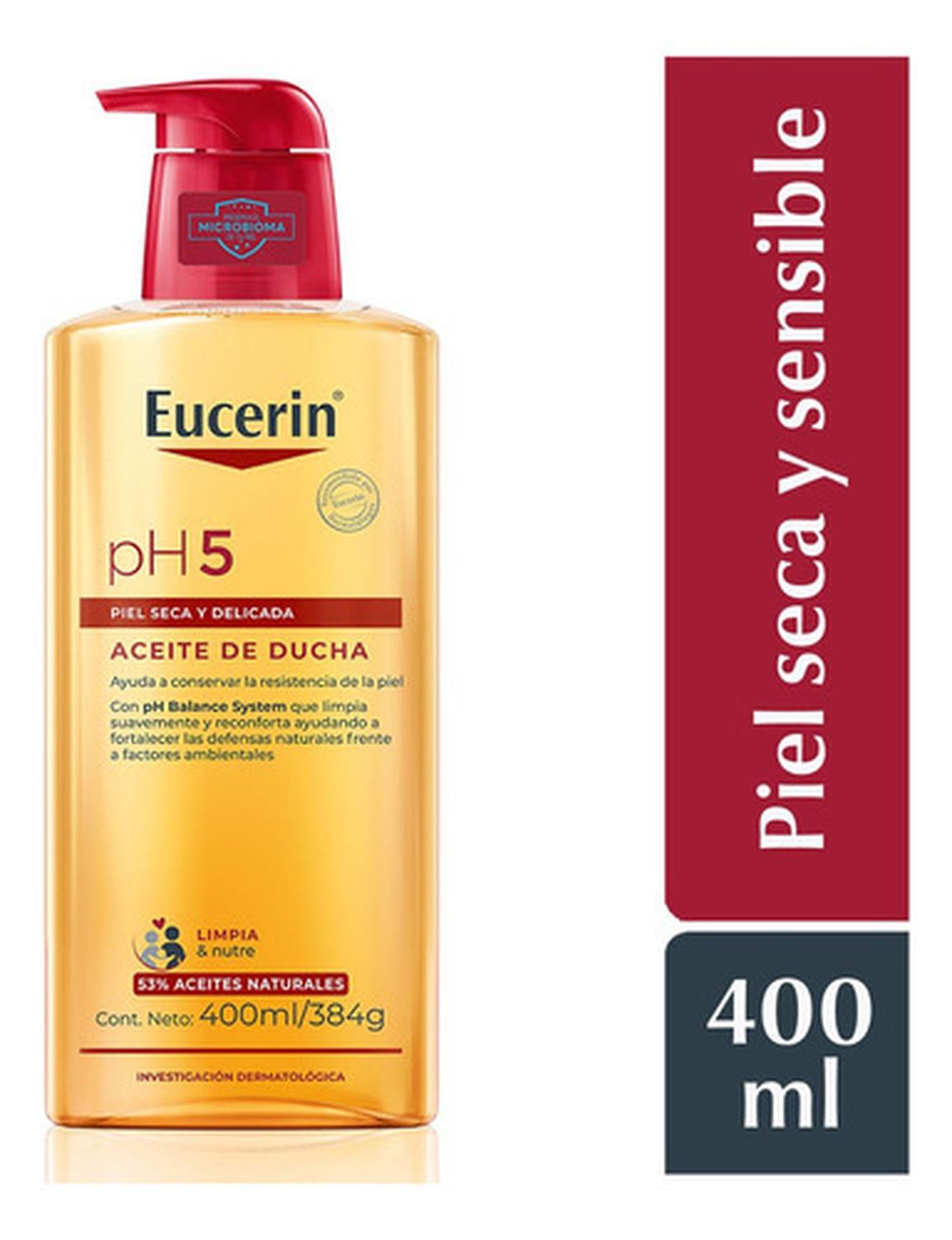 ACEITE DE DUCHA PH5 PIEL SECA Y DELICADA 400ML EUCERIN - 6