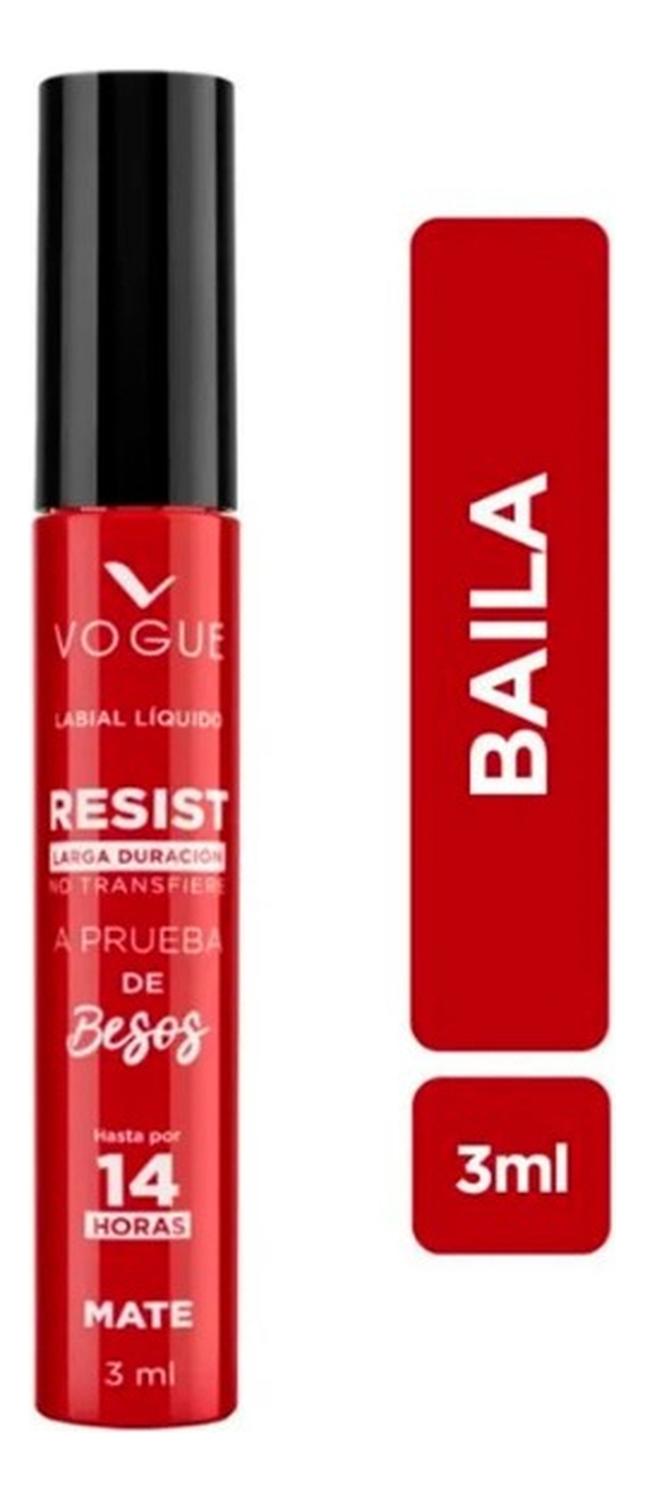 LABIAL LIQUIDO MATE BAILA RESIST VOGUE - 2