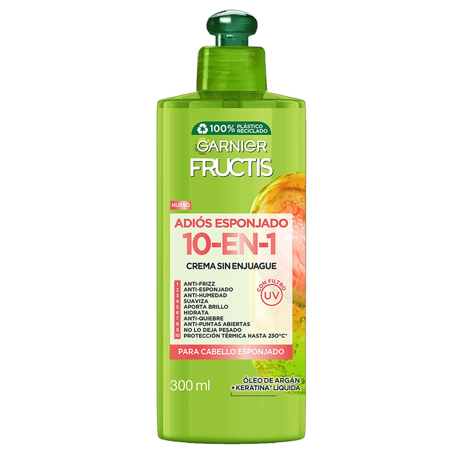 FRUCTIS CREMA PARA PEINAR ADIOS ESPONJADO 350ML - 1