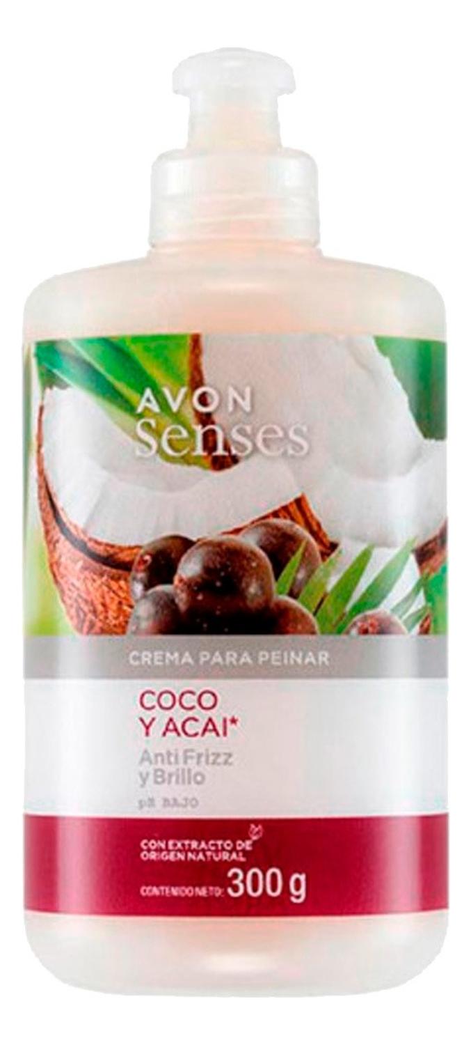 AVON CREMA PARA PEINAR COCO Y ACAI 300G - 1