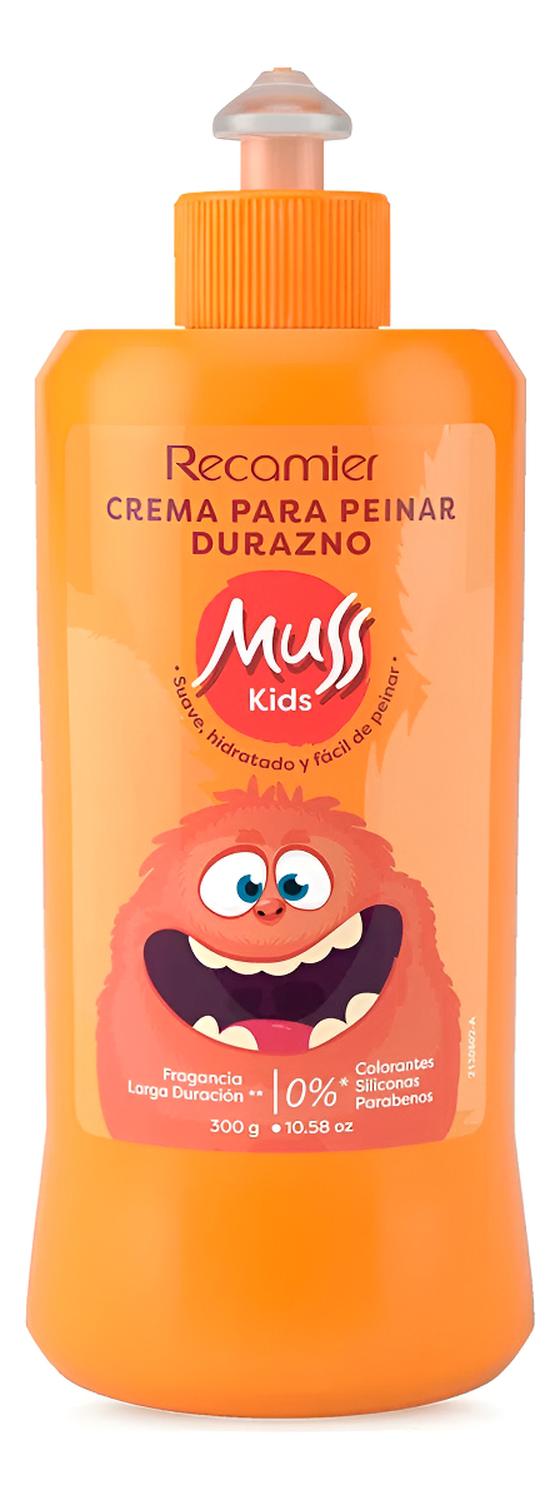 CREMA PARA PEINAR MUSS KIDS DURAZNO 300G - 1