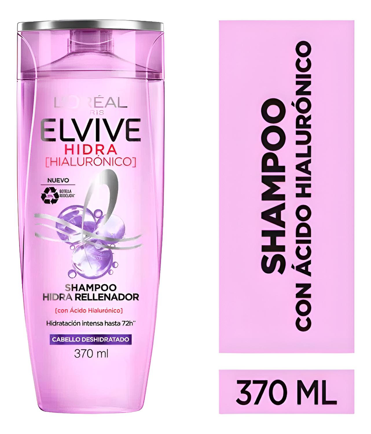 SHAMPOO HIDRA HIALURONICO ELVIVE 370ML - 1
