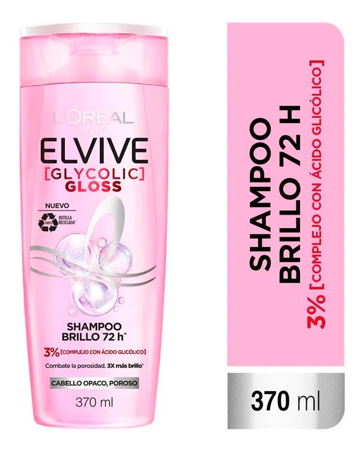 SHAMPOO ELVIVE GLYCOLIC GLOSS 370ML - 1
