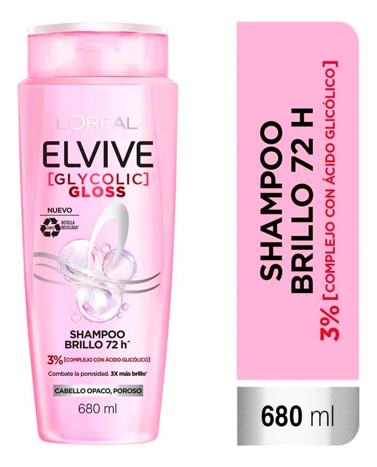 SHAMPOO ELVIVE GLYCOLIC GLOSS 680ML - 1