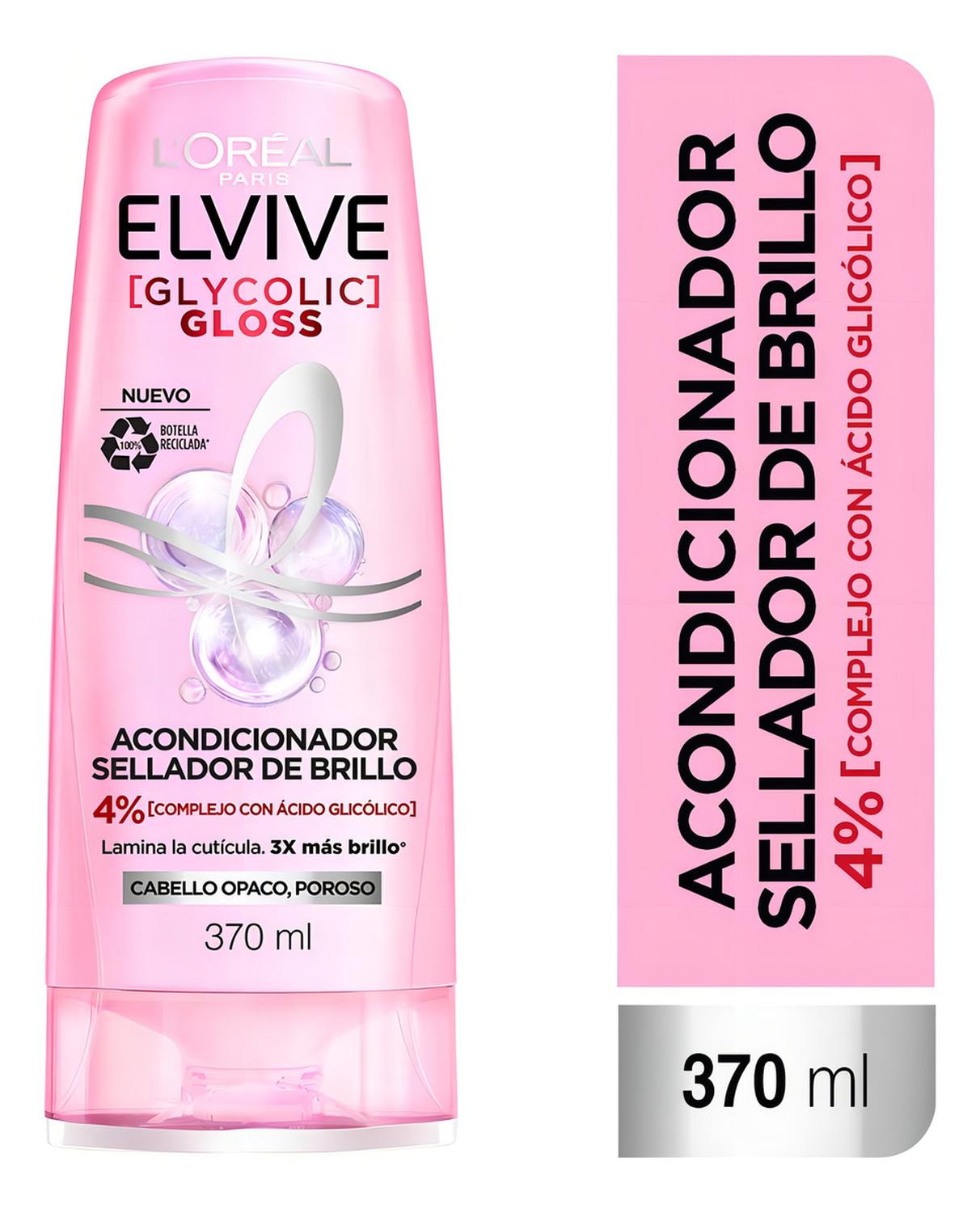 PACK ELVIVE GLYCOLIC GLOSS: SHA + ACO + OLEO EXTRAORDINARIO - 5