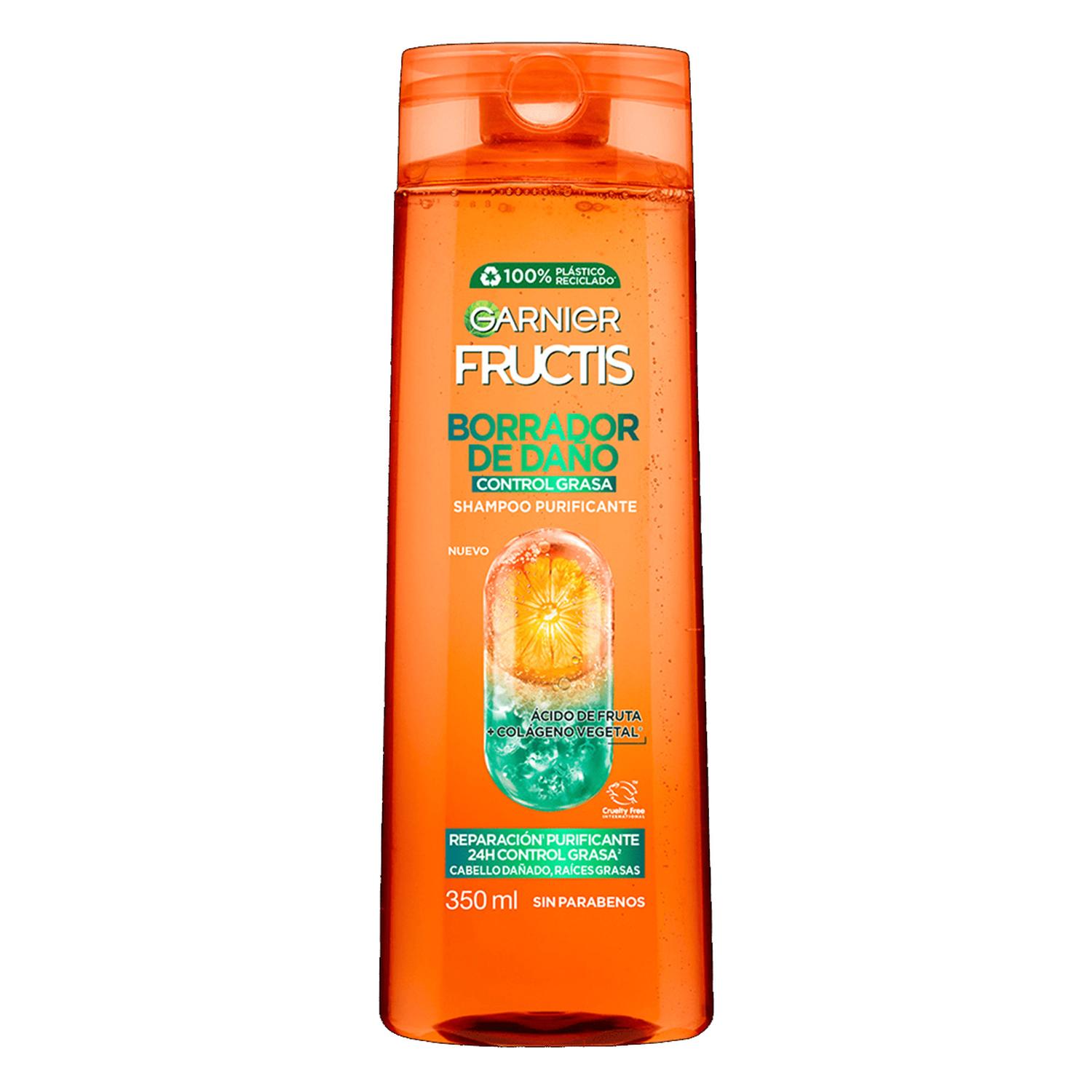FRUCTIS SHAMPOO BORRADOR DE DAÑO 350ML - 1