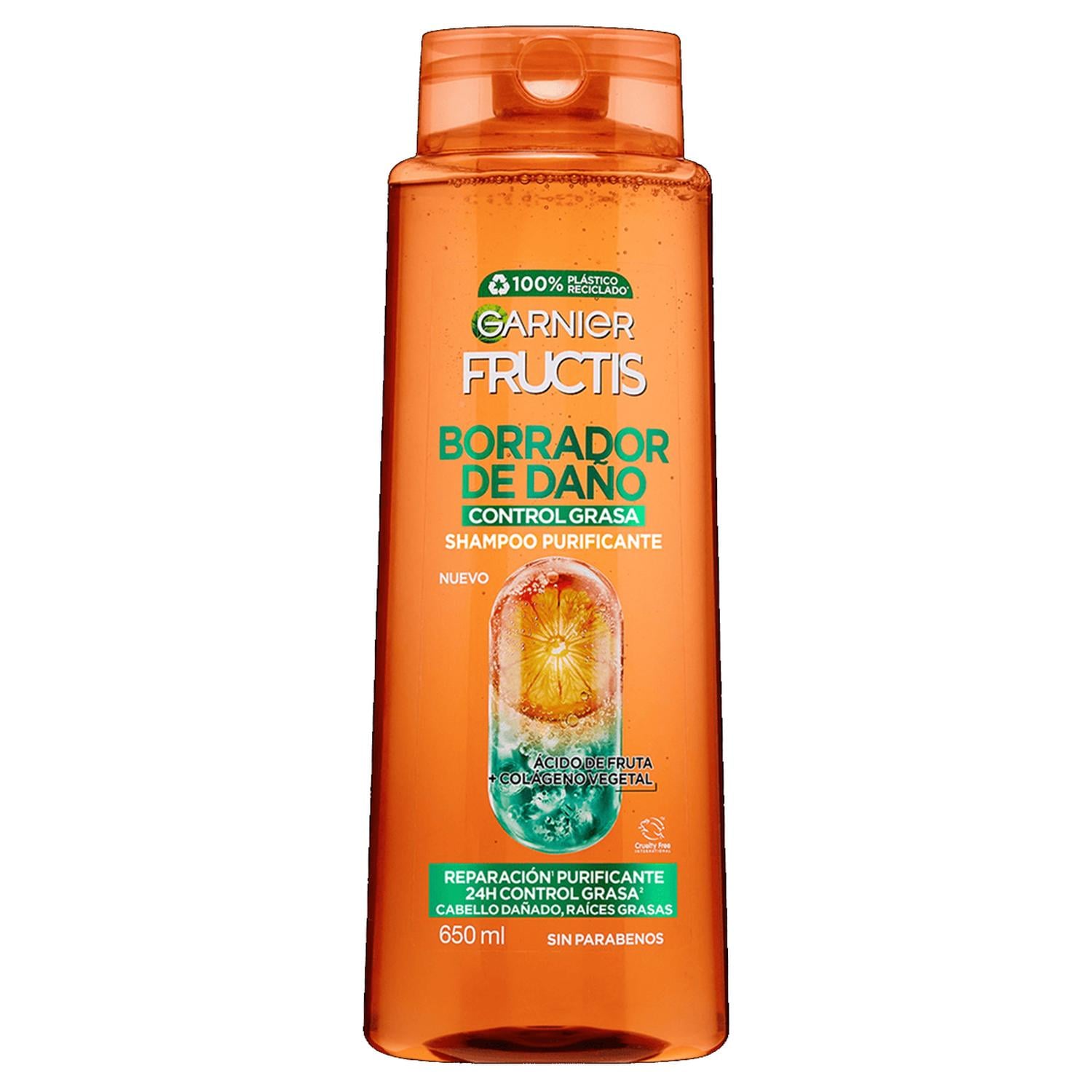 FRUCTIS SHAMPOO BORRADOR DE DAÑO 650ML - 1