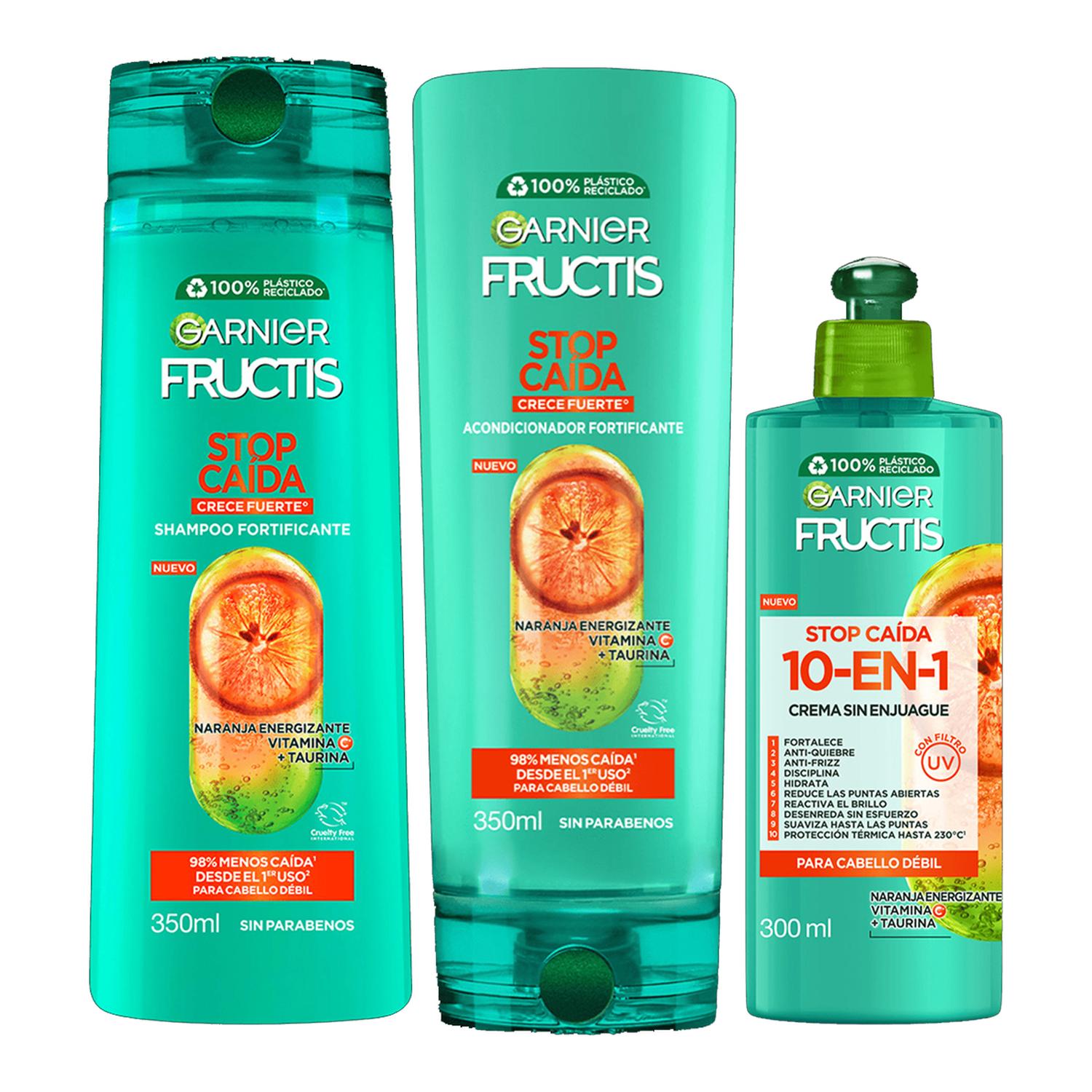 KIT X3 FRUCTIS STOP CAIDA SH+ACC+CPP - 1