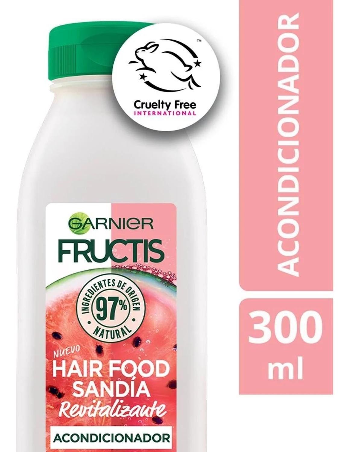 ACONDICIONADOR FRUCTIS HAIR FOOD SANDIA 300 ML - 2