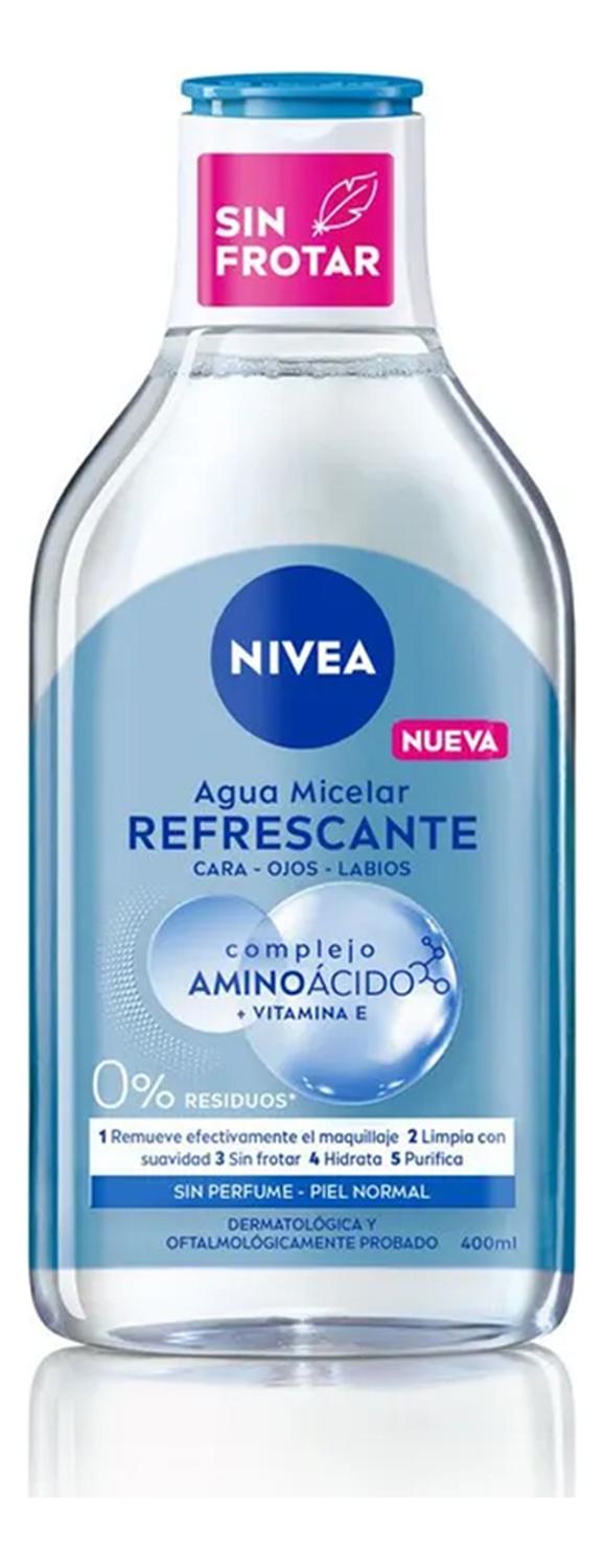 NIVEA AGUA MICELAR PIEL NORMAL 400 ML - 1