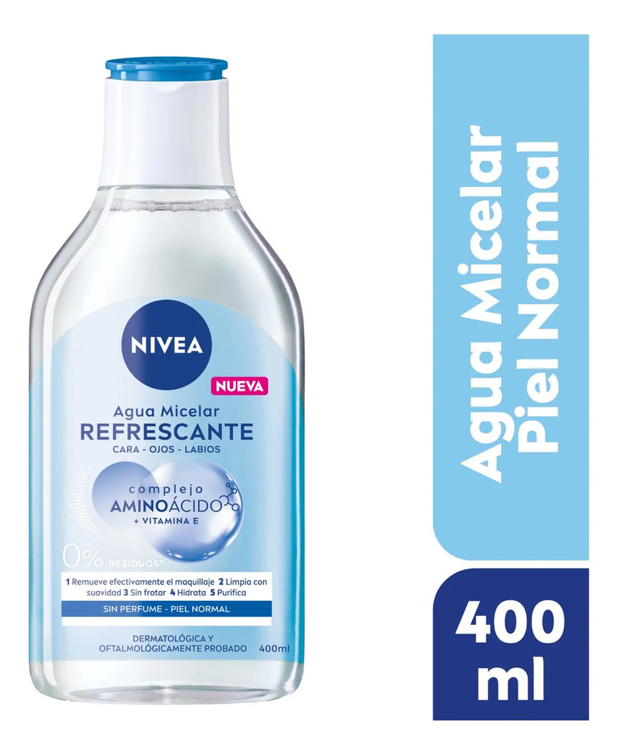 NIVEA AGUA MICELAR PIEL NORMAL 400 ML - 2