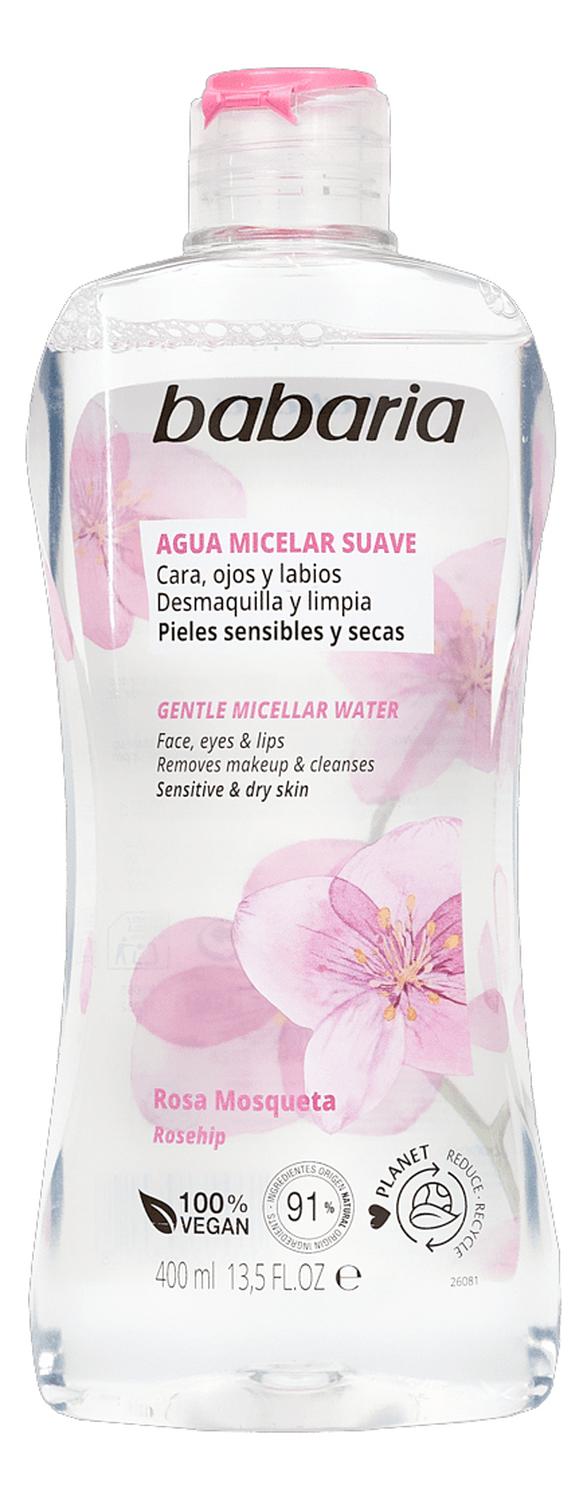 AGUA MICELAR SUAVE ROSA MOSQUETA BABARIA - 1