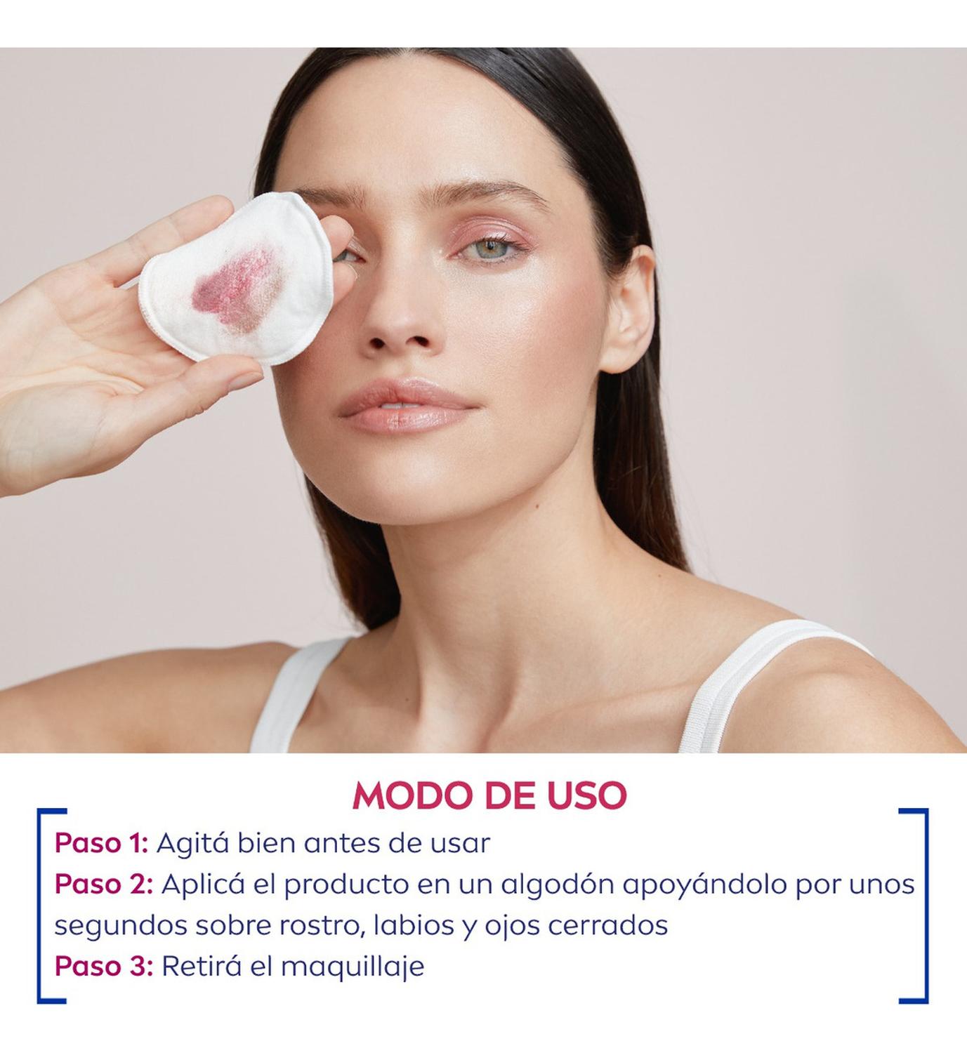AGUA MICELAR BIFÁSICA NIVEA ROSE CARE 400 ML - 4