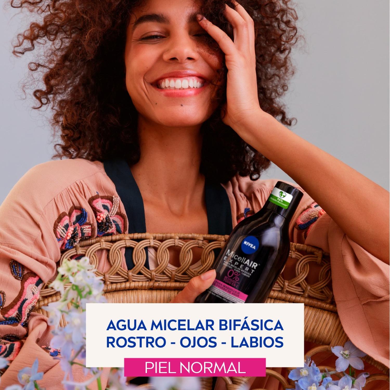 AGUA MICELAR BIFÁSICA NIVEA EXPERT 400 ML - 3