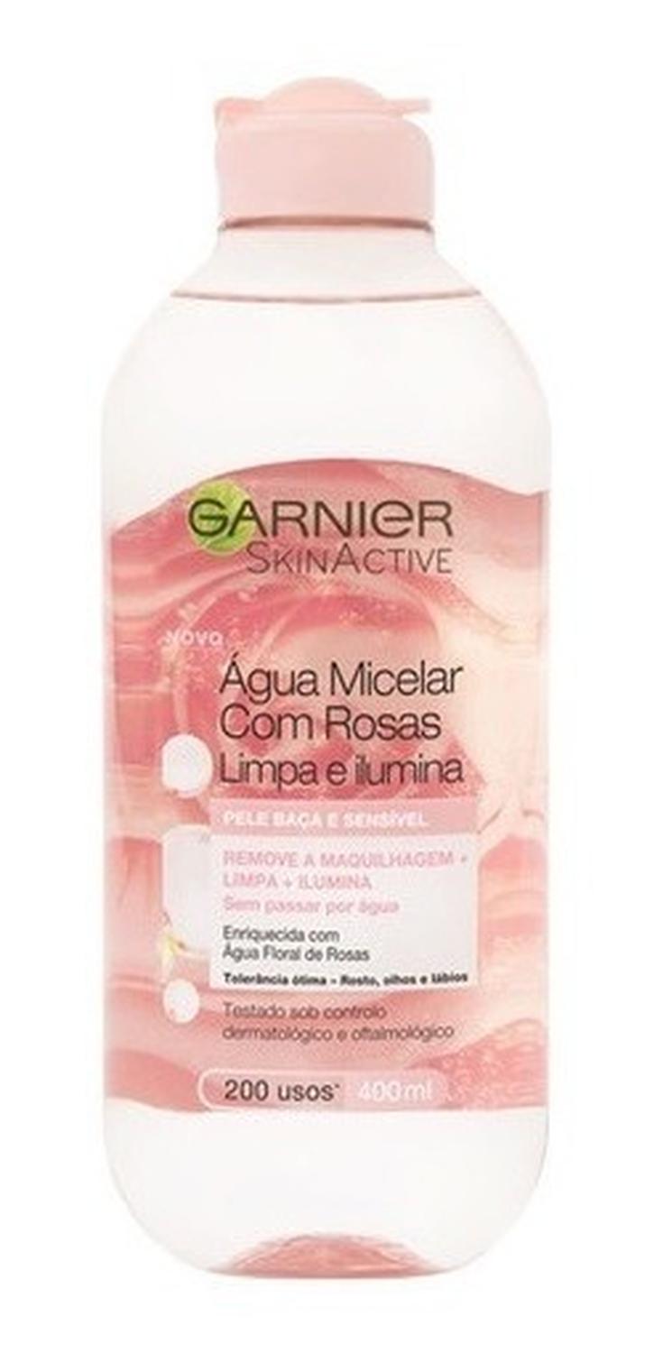 AGUA MICELAR DE ROSAS GARNIER SKIN ACTIVE 400ML - 6