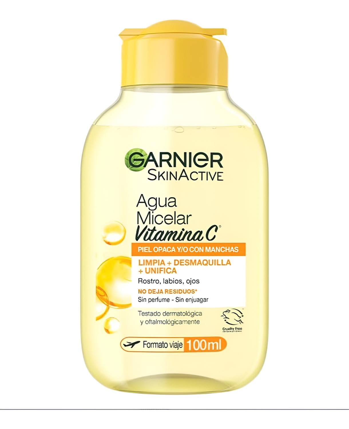 AGUA MICELAR GARNIER SKIN ACTIVE VITAMINA C 100ML - 1