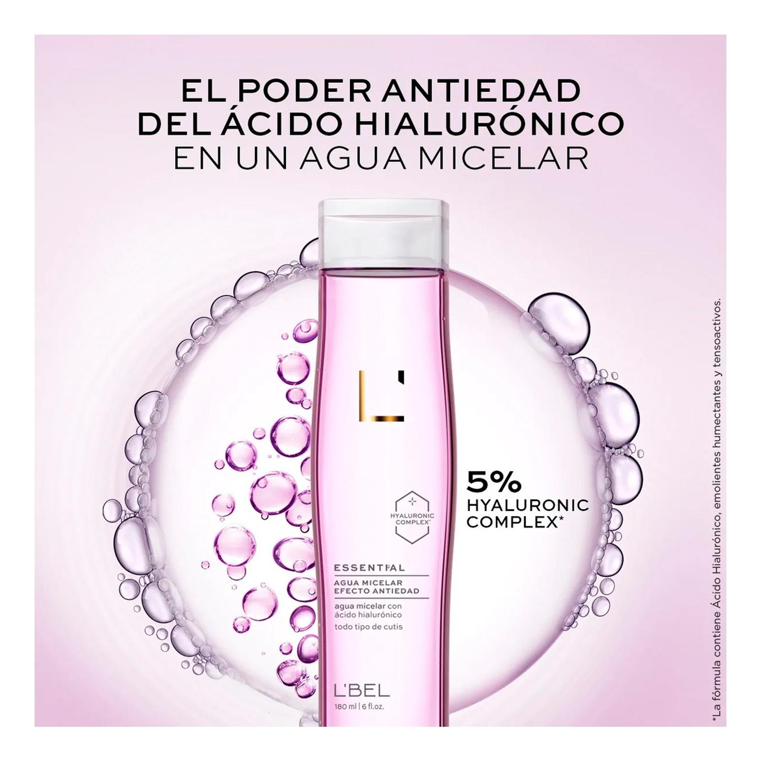 ESSENTIAL AGUA MICELAR EFECTO ANTIEDAD 180ML - 2